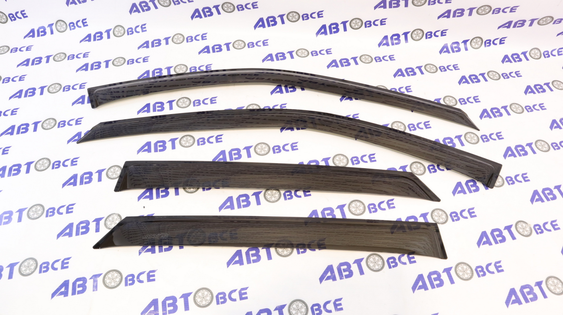 Дефлекторы боковых стекол (ветровики) ВАЗ-1118 XL (комплект 4шт) AIR